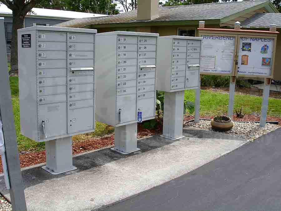 RIVERBEND MOBILE HOME PARK Mailboxes